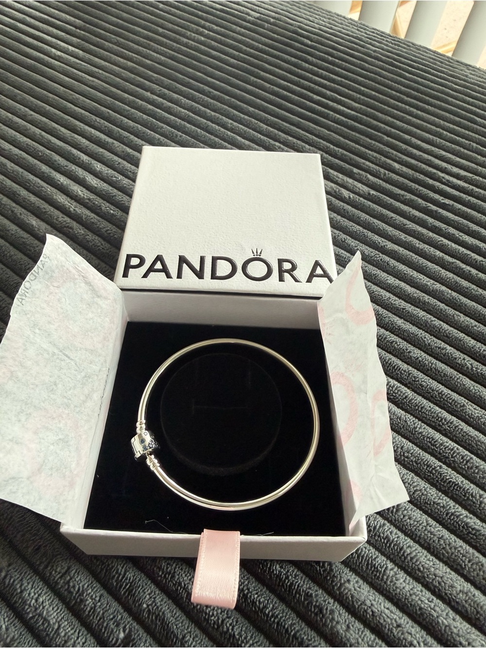 Pandora Sterling Silver Bangle Bracelet